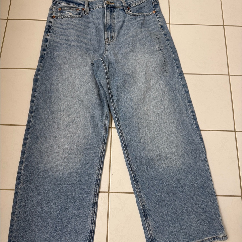 American Eagle Outfitters High Rise Women Jeans - Light Blue